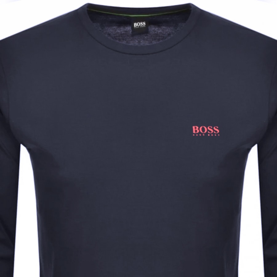 Alternative Image for ProductBOSS Togn Long Sleeved T Shirt Navy2